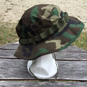 Camouflage Boonie Fishing Hat Unisex Chin Strap
